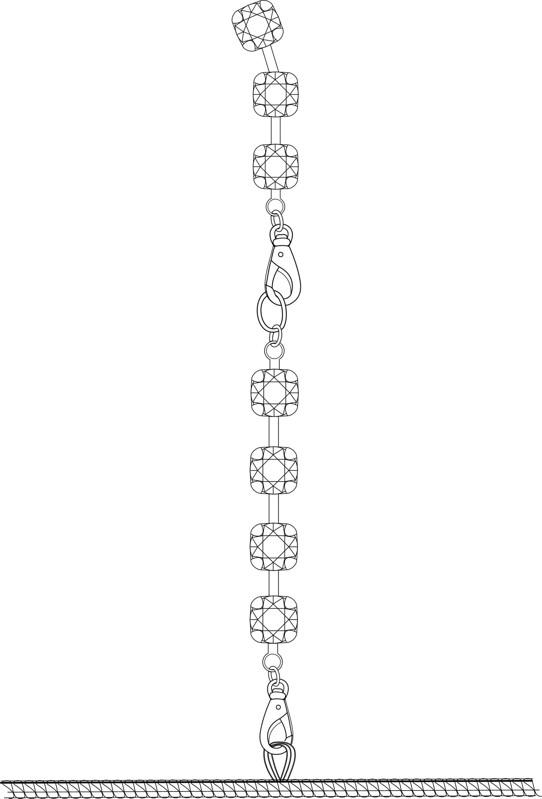 F307_Mirage_wetlook_mini_dress_with_jewelry_rhinestone_chain_5-min